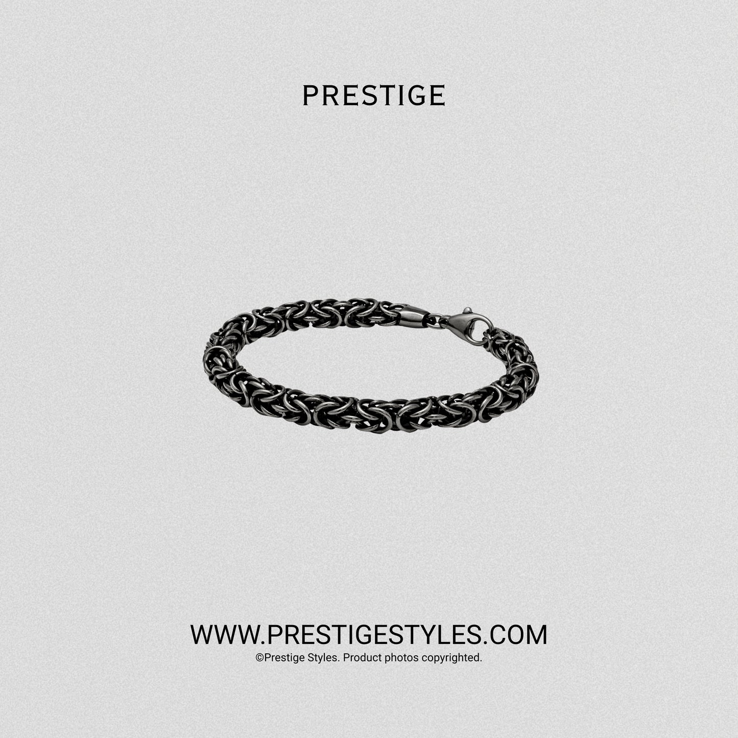 Black Belmont Bracelet — Limited Edition