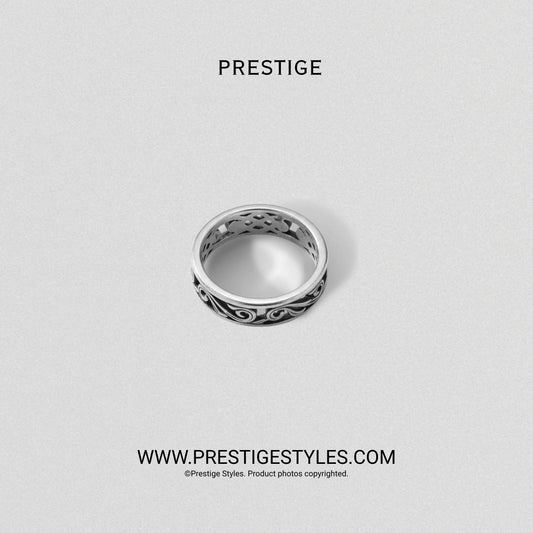 Illusion Weave Ring men's accessory angle view | premium quality BD