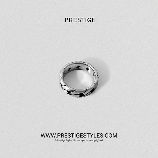 Kratos Core Ring for Men | Bold Men's Ring Bangladesh men's accessory angle view | premium quality BD