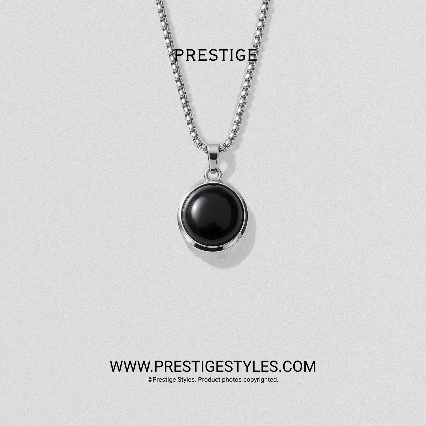 Hadestone Pendant With Chain