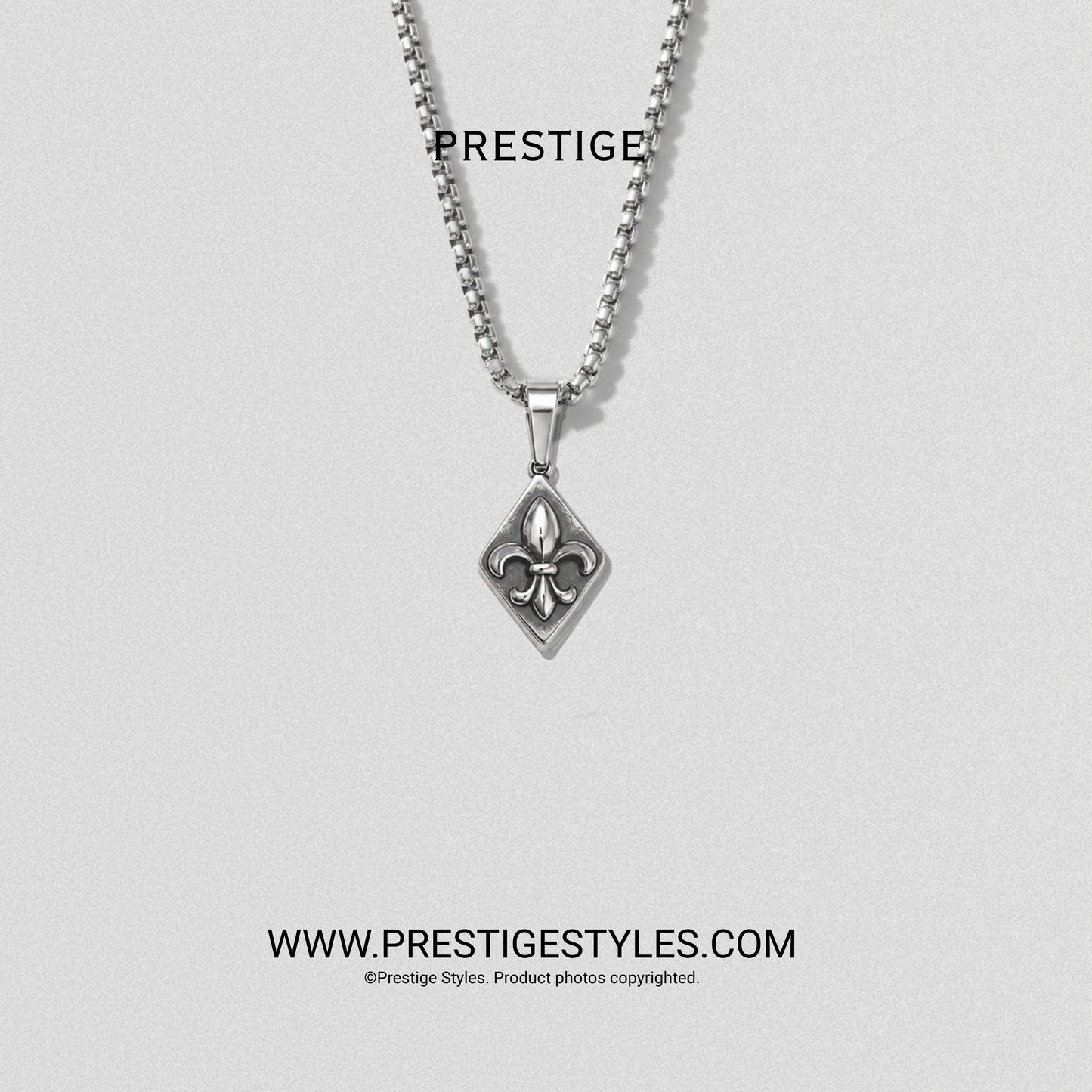 Stefáni Silver Pendant With Chain