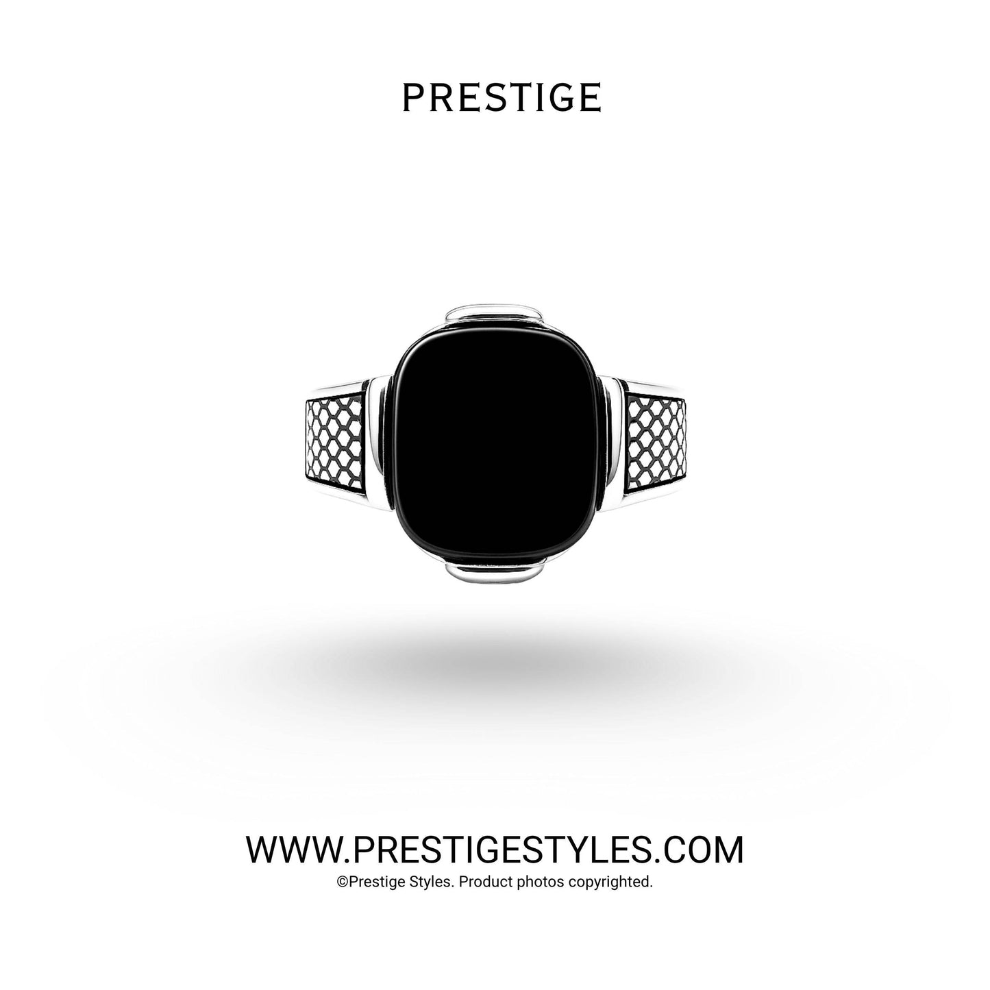 Classic Silver Eternity Ring - Prestige Styles