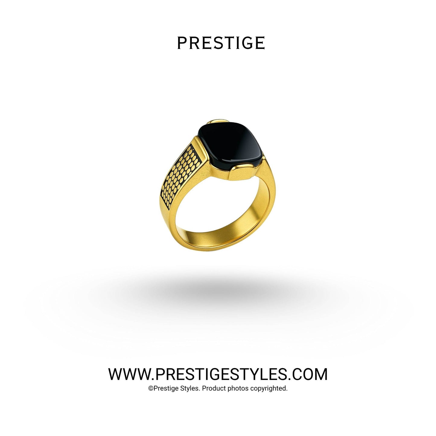 Classic Golden Eternity Ring - Prestige Styles