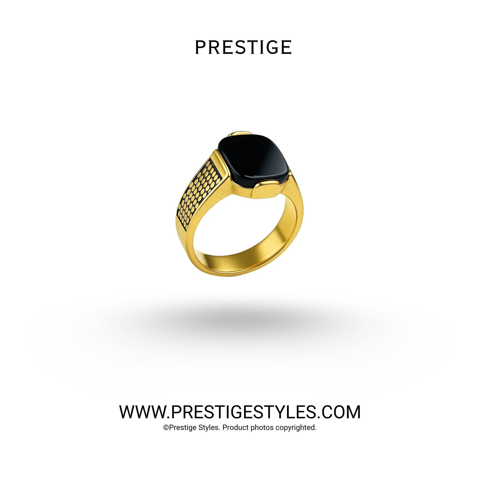 Classic Golden Eternity Ring - Prestige Styles