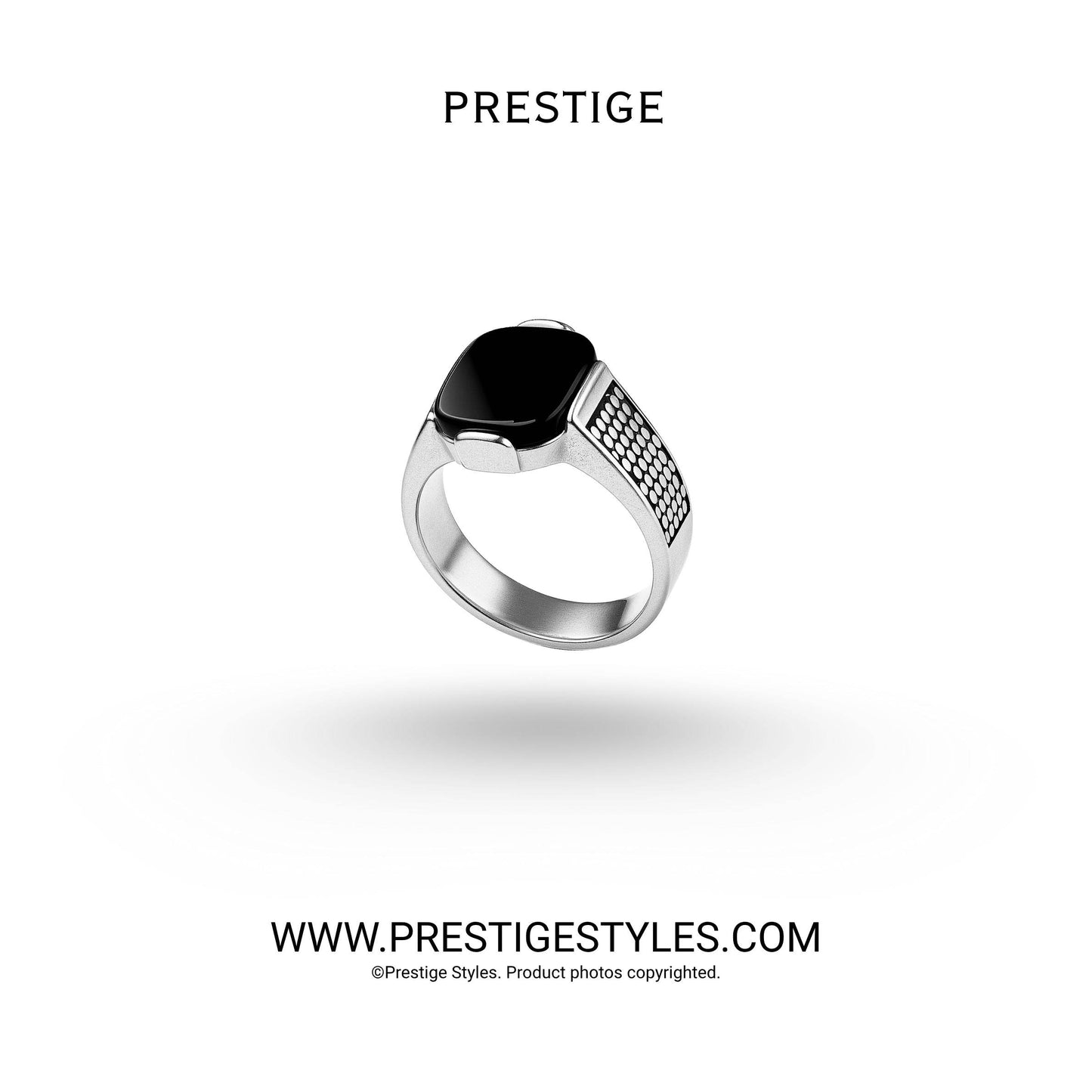 Classic Silver Eternity Ring - Prestige Styles