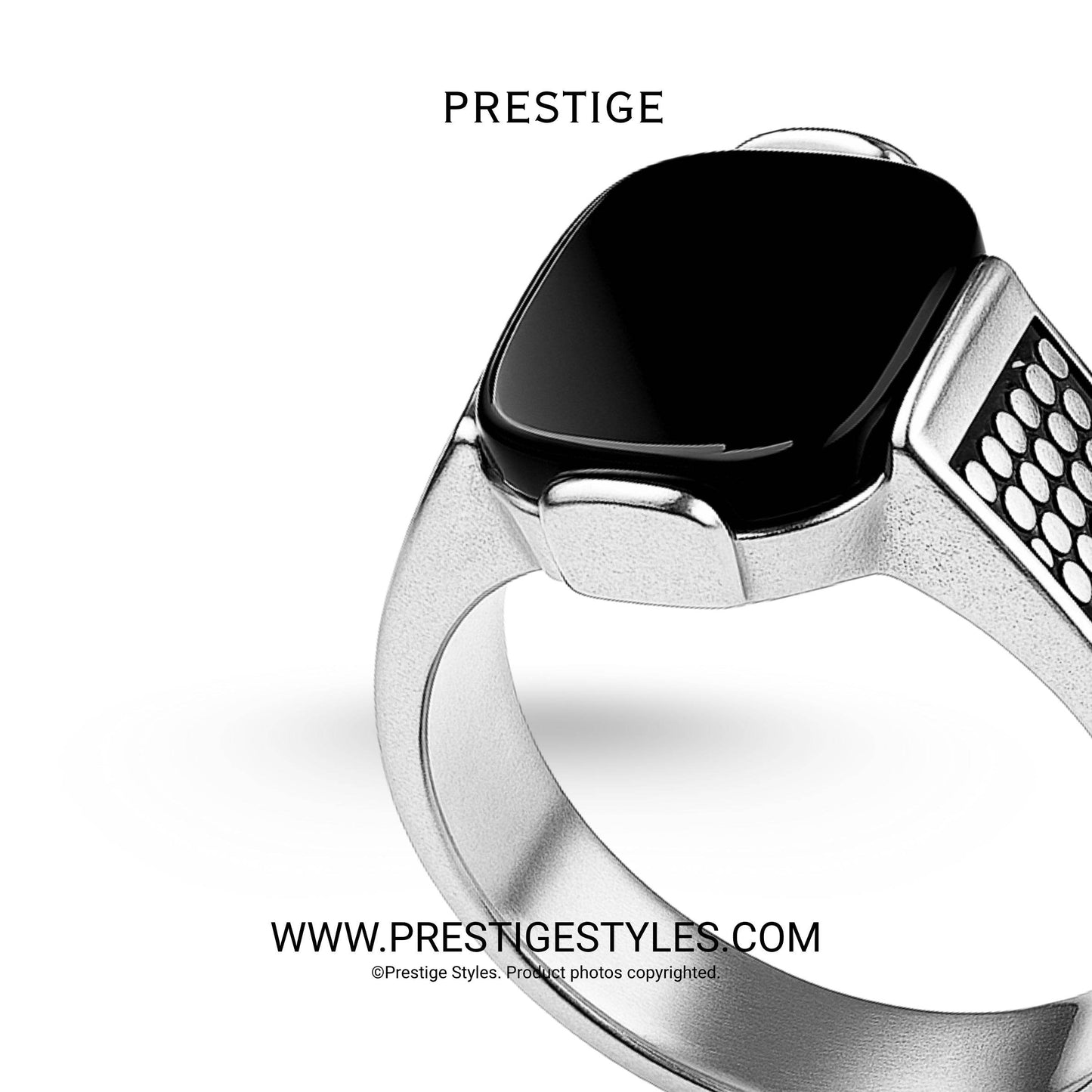 Classic Silver Eternity Ring - Prestige Styles