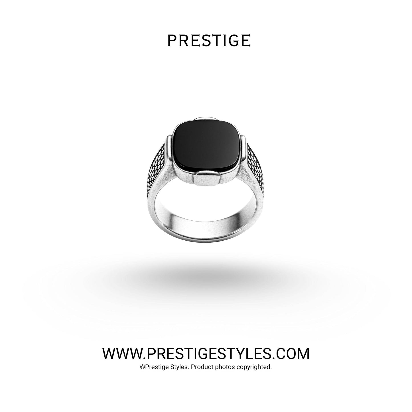 Classic Silver Eternity Ring - Prestige Styles