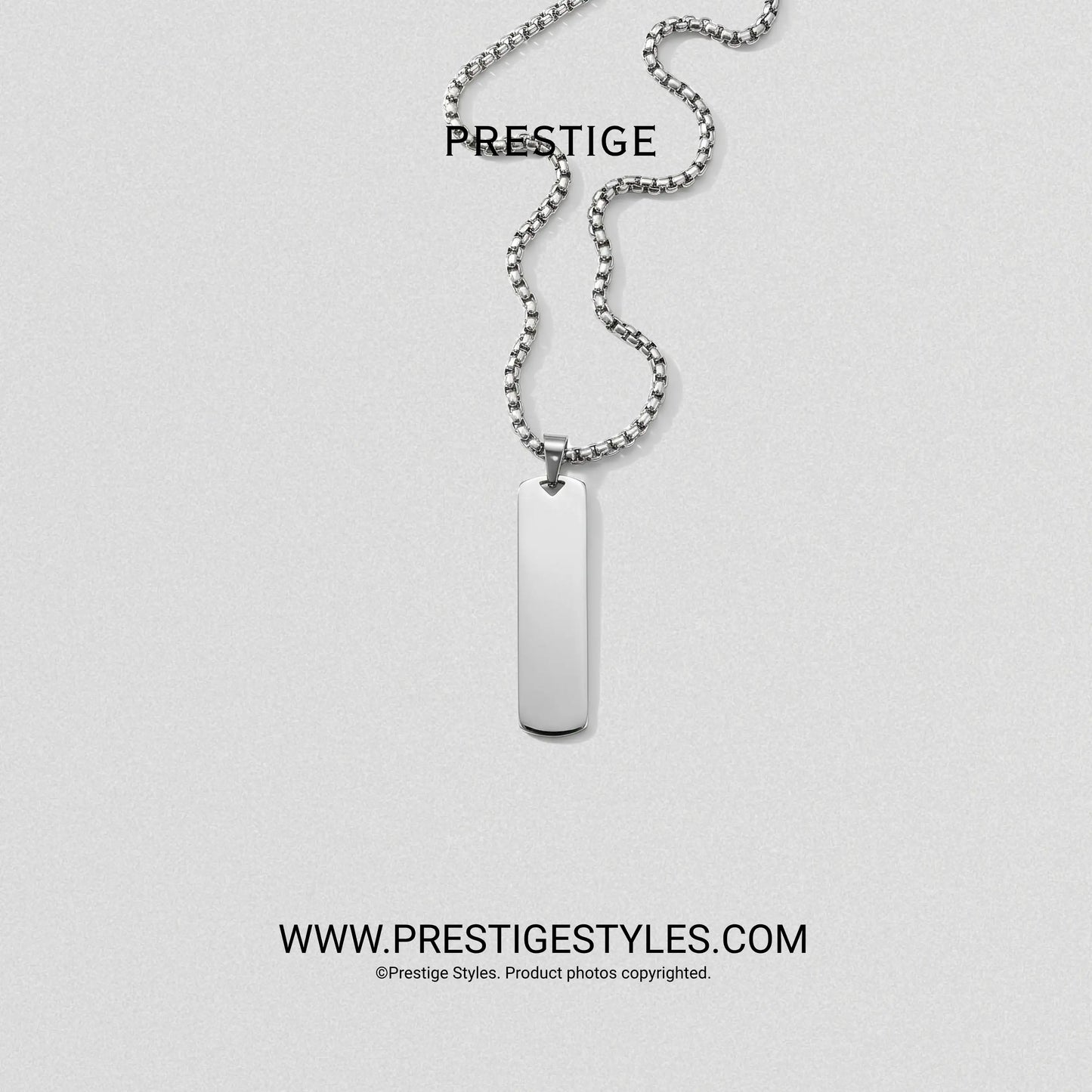 Eclipse Silver Pendant with chain