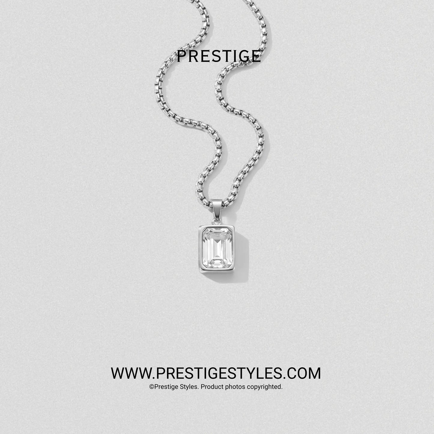 Grimline Silver Pendant With Chain