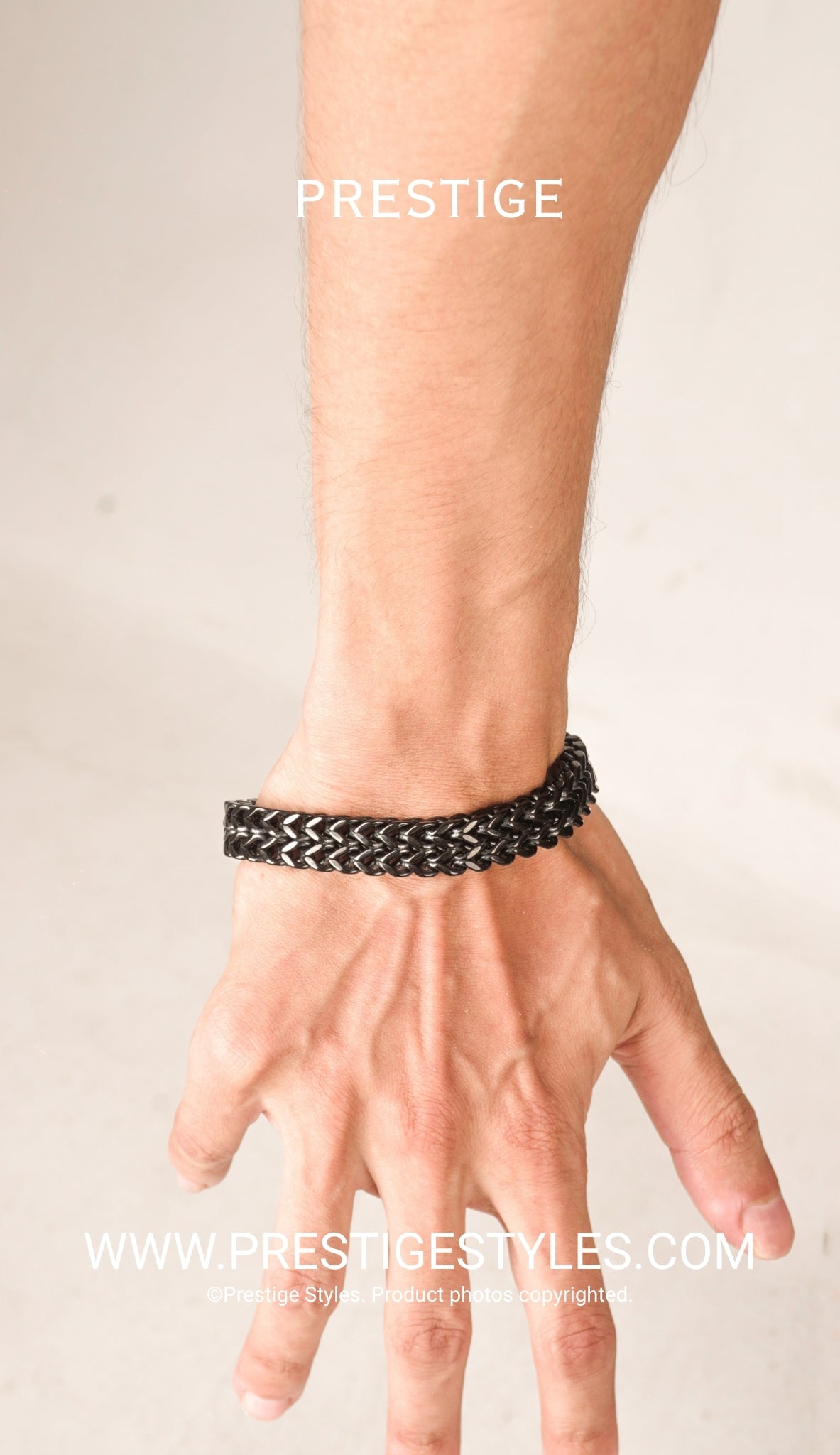 Retro Link Titanium Bracelet
