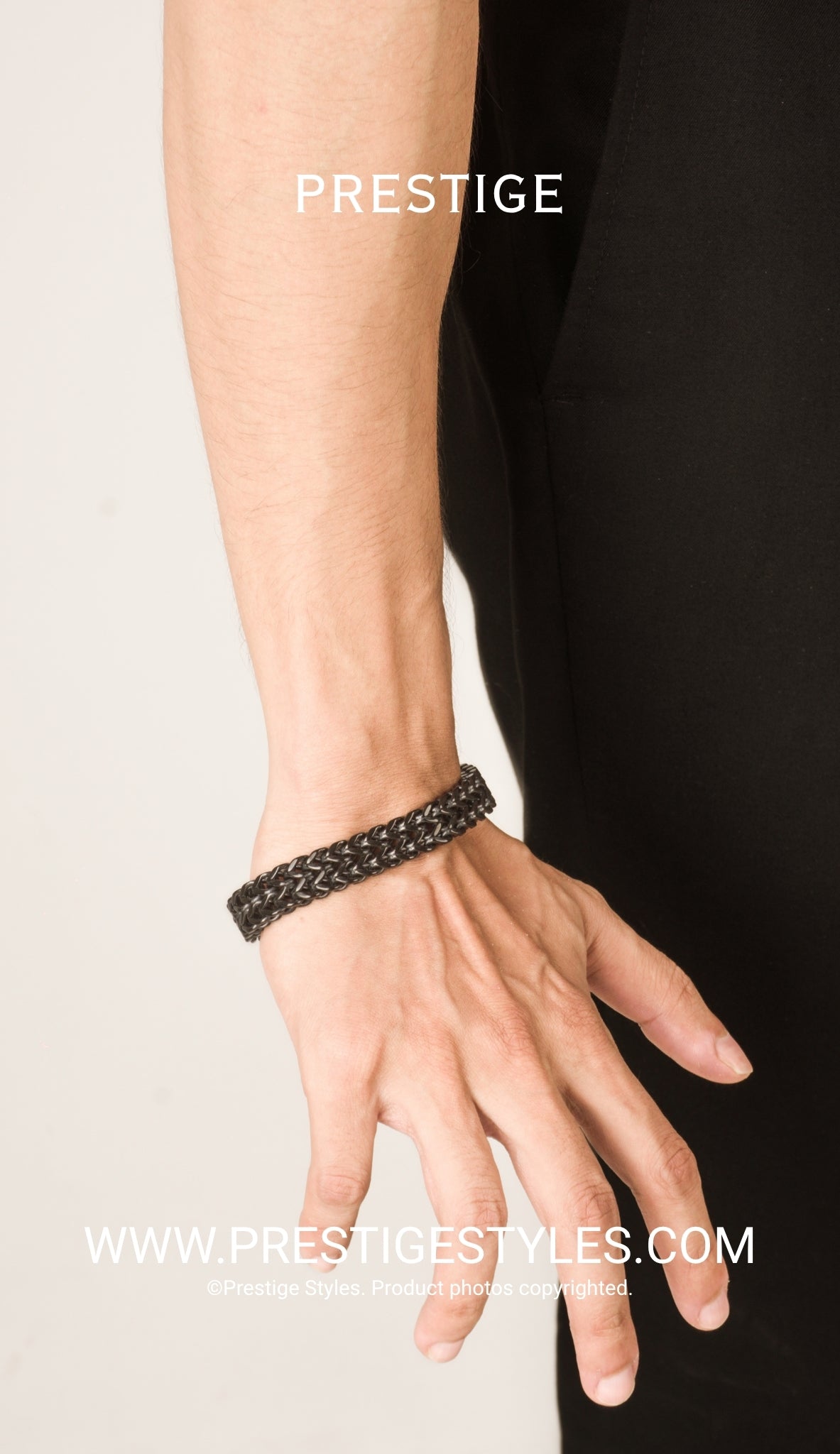 Retro Link Titanium Bracelet