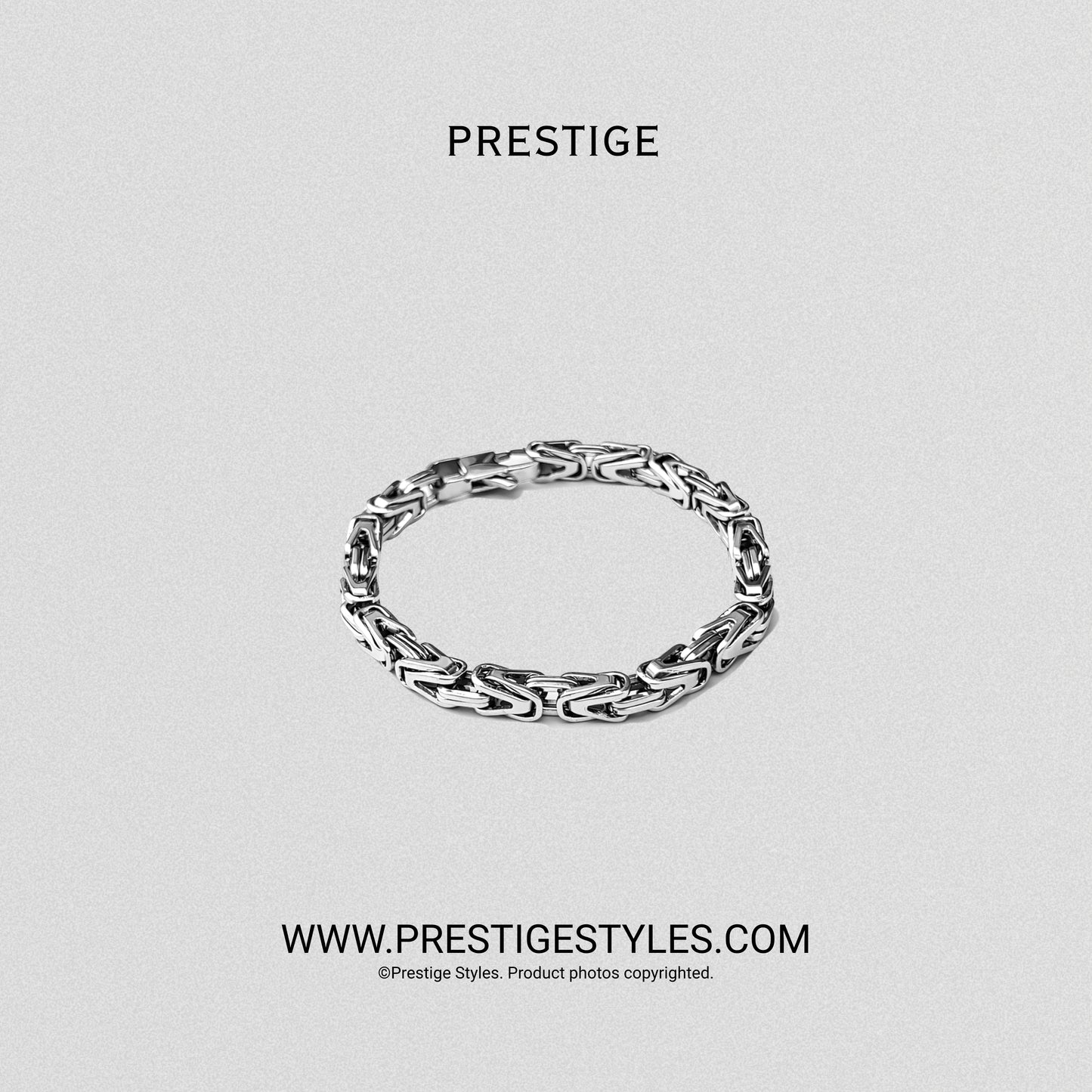 Silver Byzantine Bracelet — Limited Edition