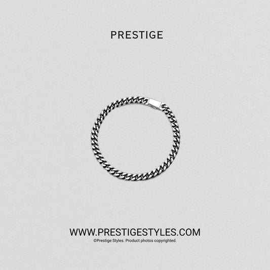 Sterling Classic mens bracelet close-up detail | premium bracelet BD