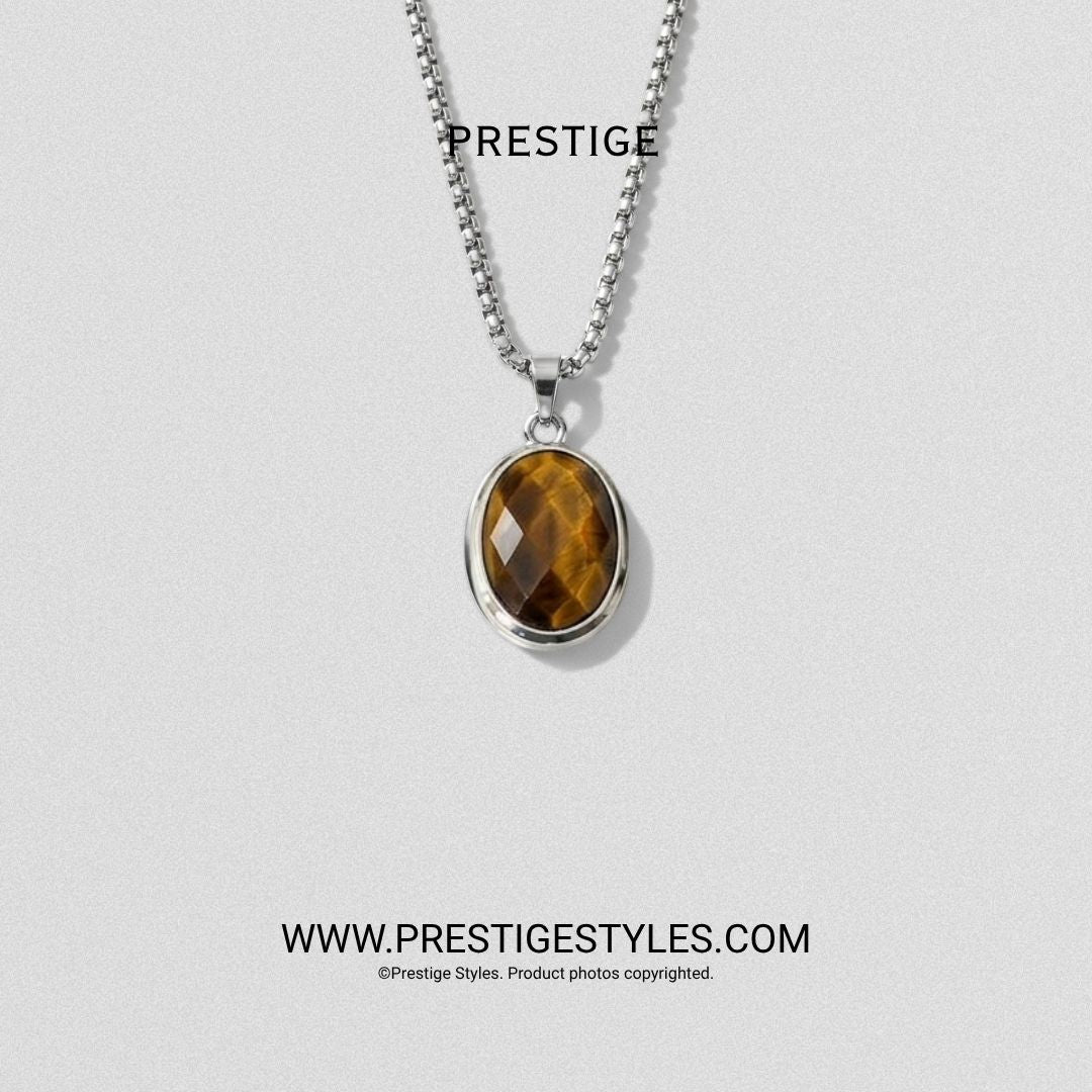 Amberwood Pendant With Chain - Prestige Styles - Bangladesh