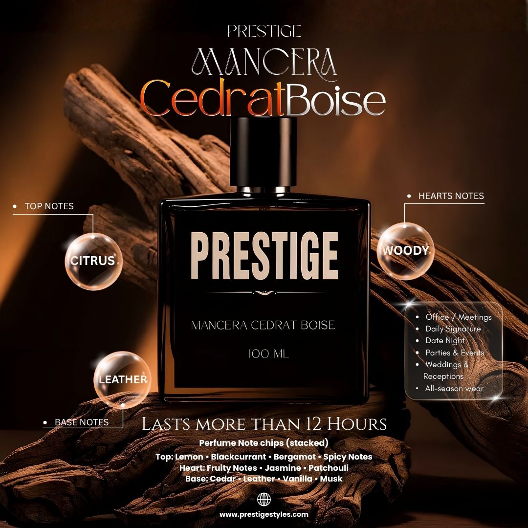 Cedris Boisé Perfume - Prestige Styles - Bangladesh