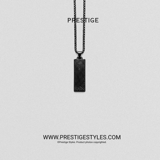 Ghostprint Pendant with Chain - Prestige Styles - Bangladesh