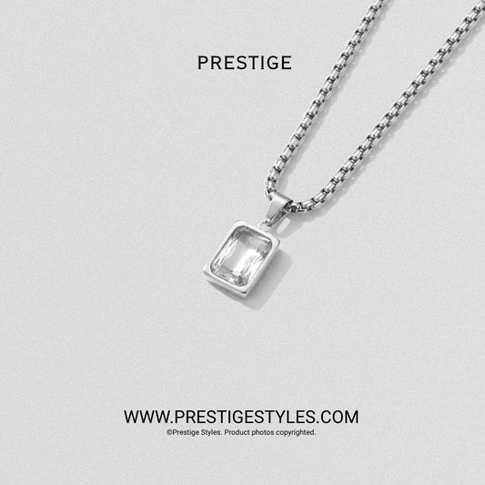 Grimline Silver Pendant With Chain - Prestige Styles - Bangladesh