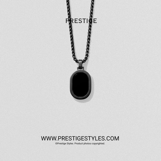 Oval Core Pendant With Chain - Prestige Styles - Bangladesh