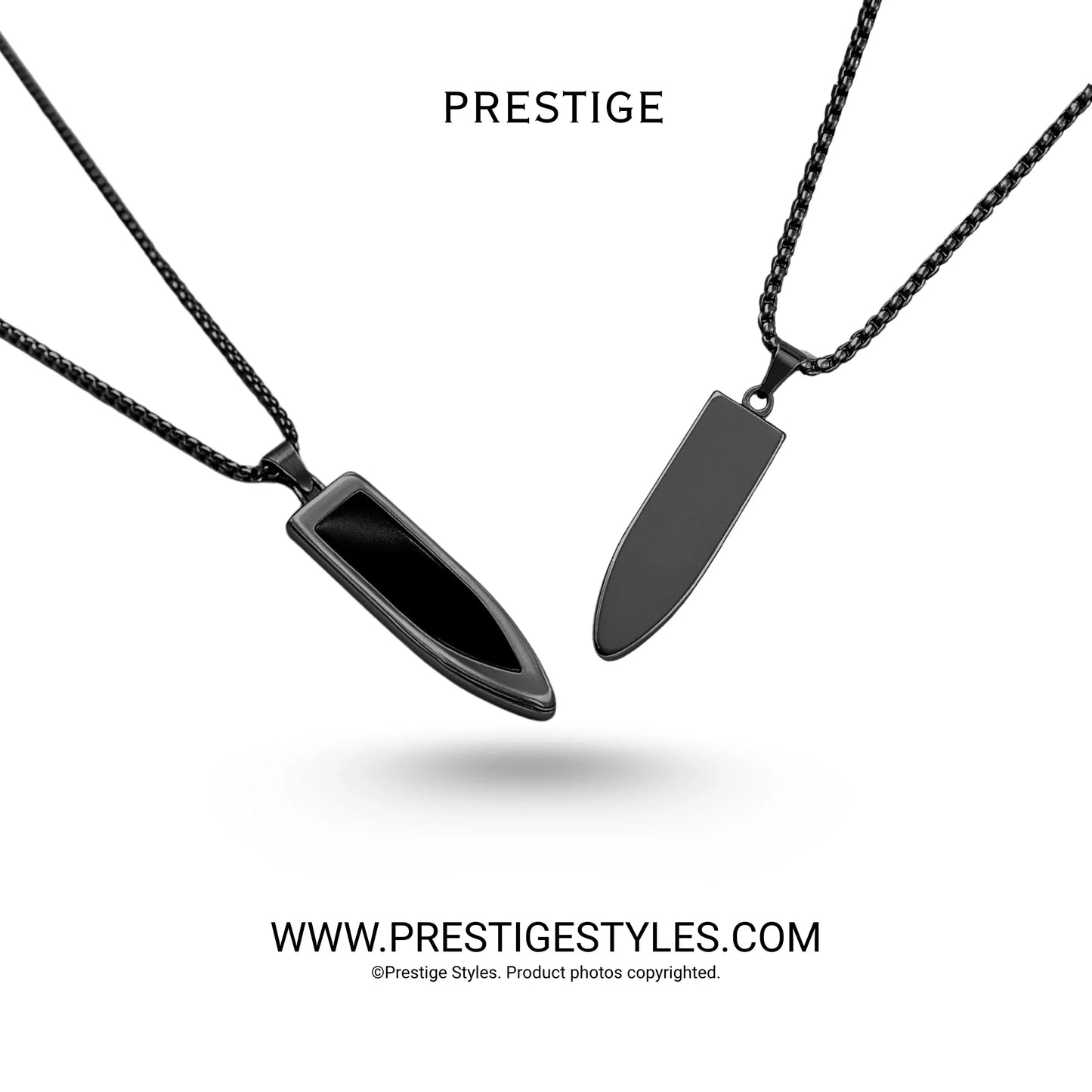 Shadow Rune Pendant with chain - Prestige Styles - - Pendant with Chain