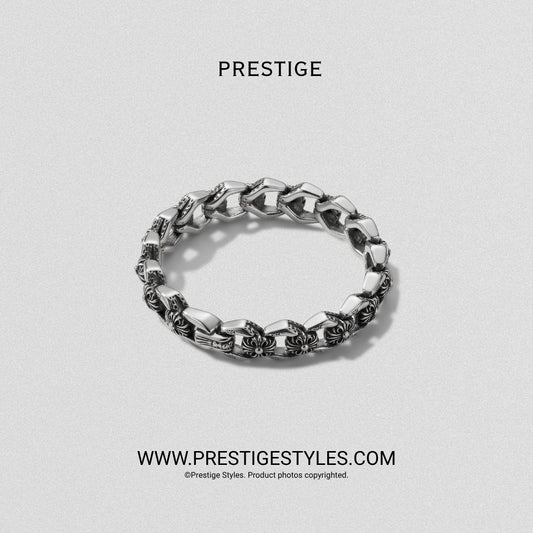 Silver Dominion Bracelet - Prestige Styles - Bangladesh