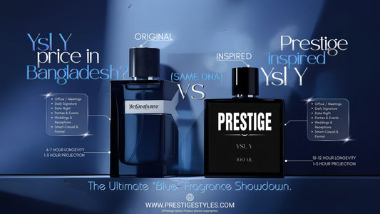YSL Y Eau de Parfum price in Bangladesh vs Prestige Inspired YSLY comparison