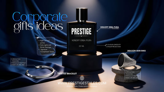 Corporate Luxury for Men in Dhaka – Minimal Jewelry & Signature Perfume | Prestige Styles