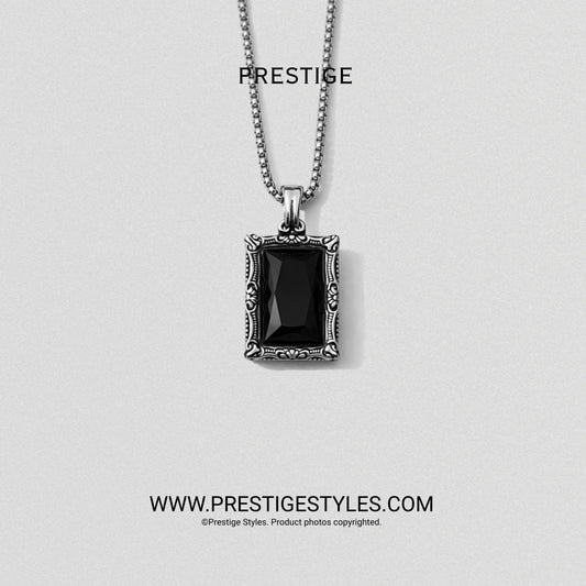 Vantablack Pendant with Chain