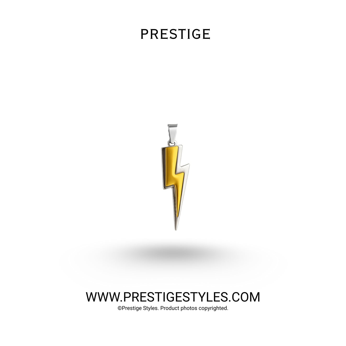 Thunderbolt Pendant with chain