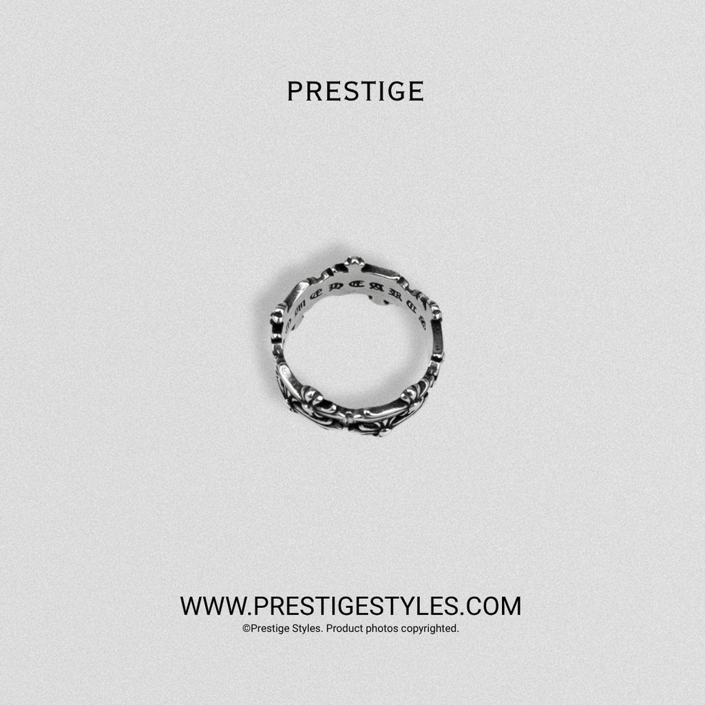 Vandal Cross Band Ring