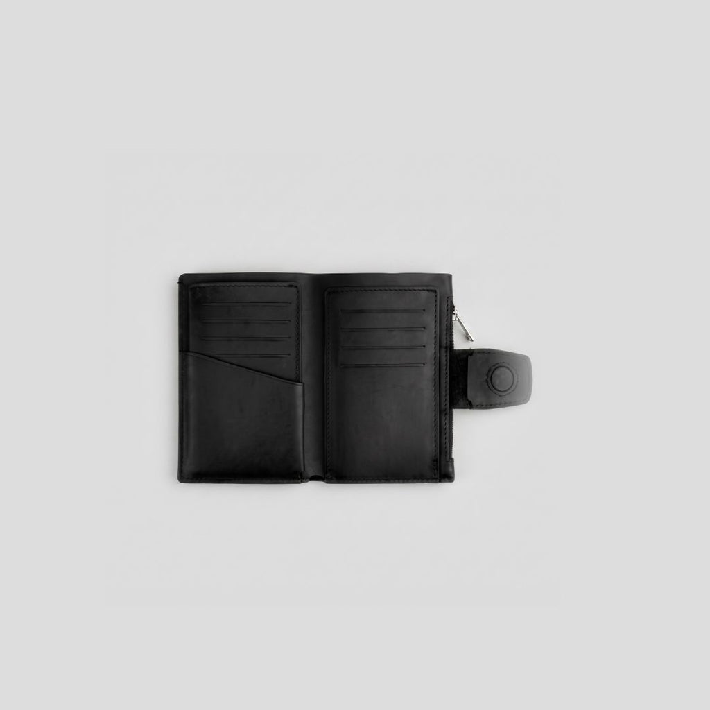 The Citadel Bifold Wallet | Full Grain Leather | Detachable Slim Wallet
