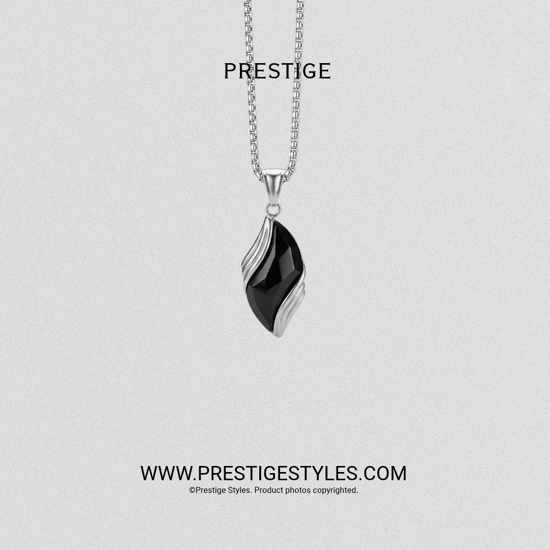 Eclipse Whisper Pendant With Chain