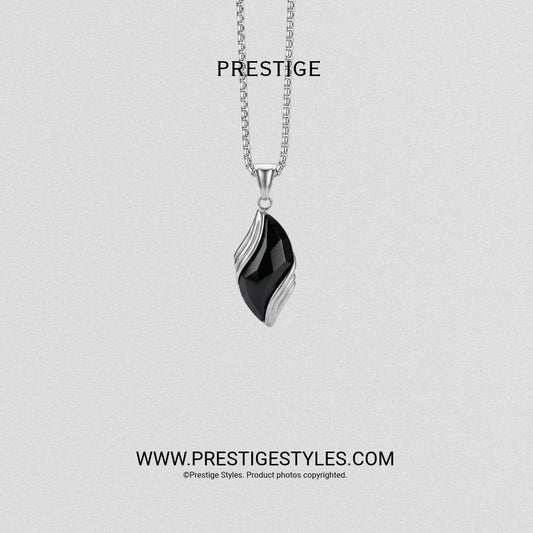 Eclipse Whisper Pendant With Chain