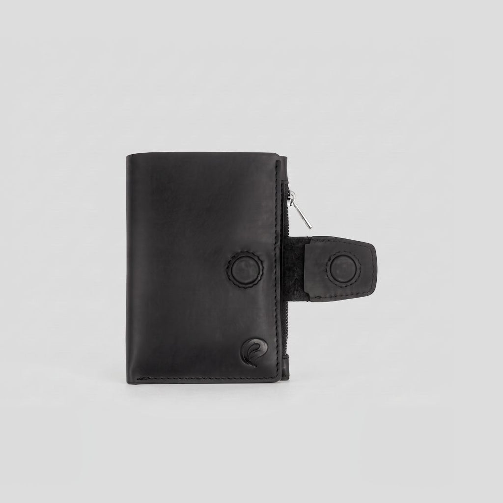 The Citadel Bifold Wallet | Full Grain Leather | Detachable Slim Wallet