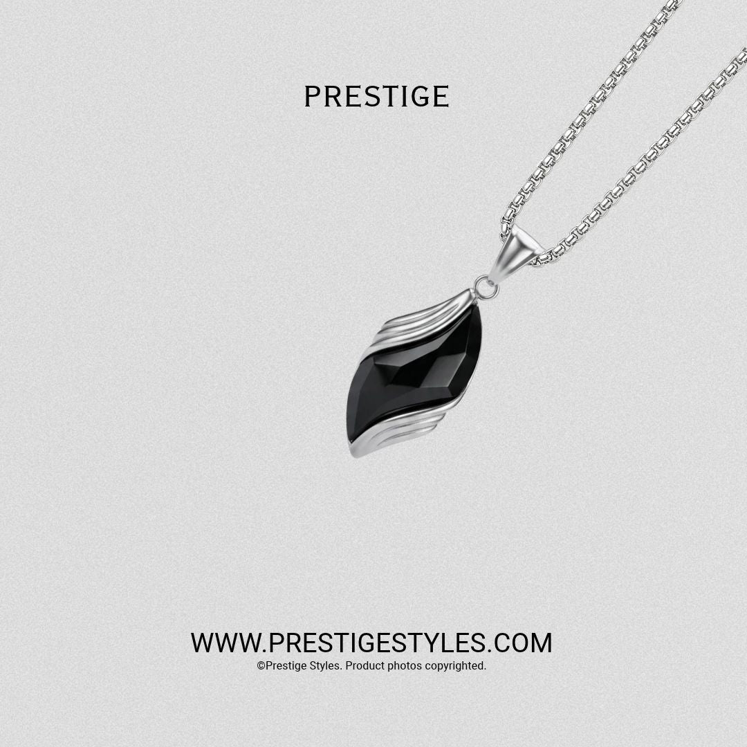 Eclipse Whisper Pendant With Chain