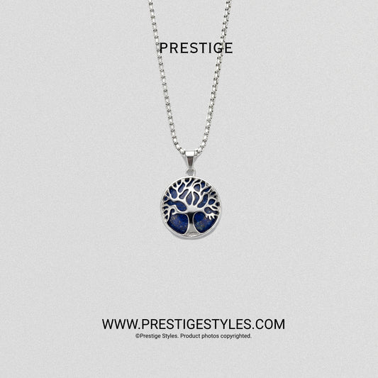 Soul Crest Royal Blue Pendant with Chain