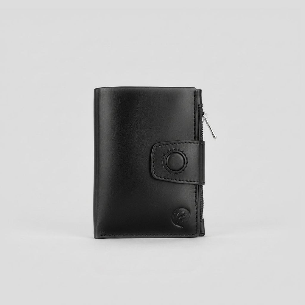 The Citadel Bifold Wallet | Full Grain Leather | Detachable Slim Wallet