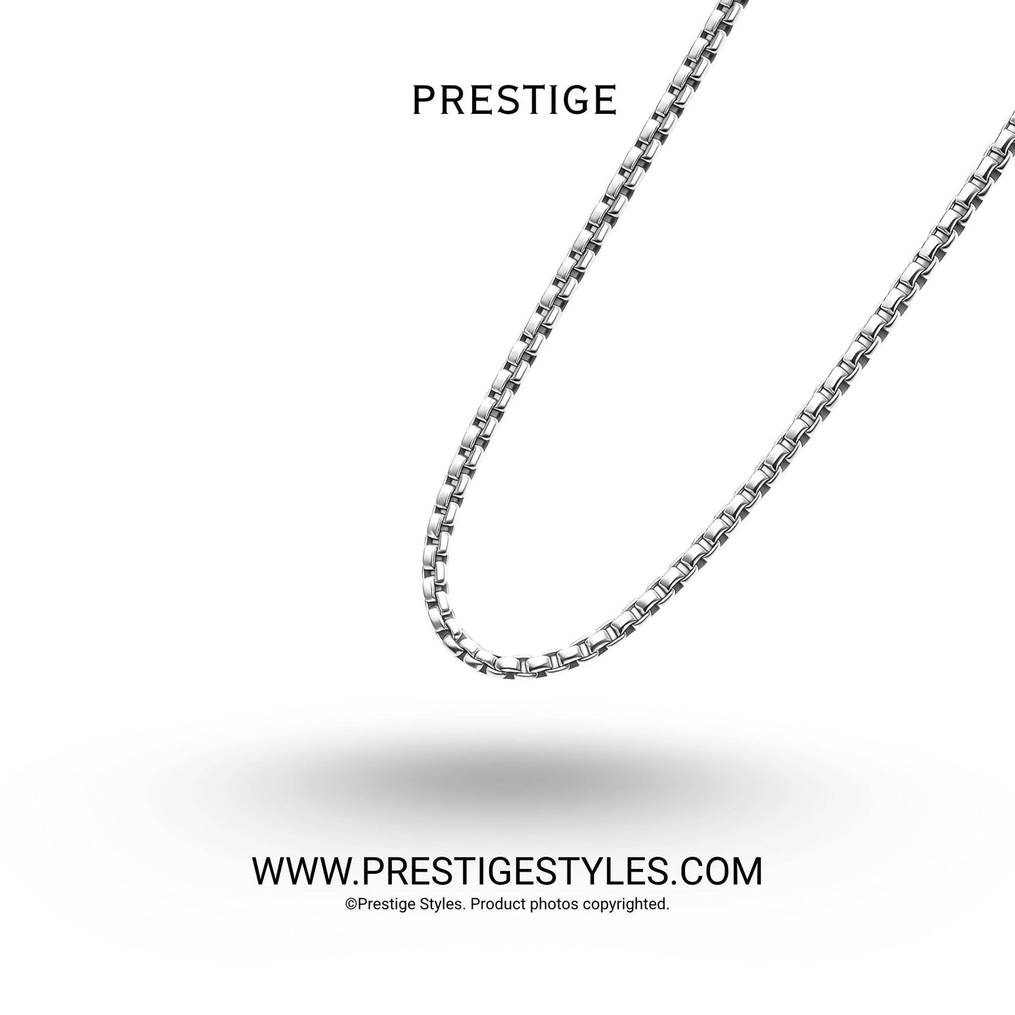 Classic Silver Chain - Prestige Styles