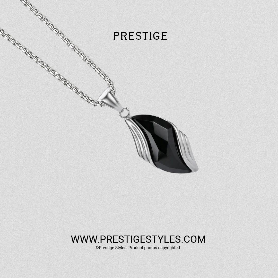 Eclipse Whisper Pendant With Chain