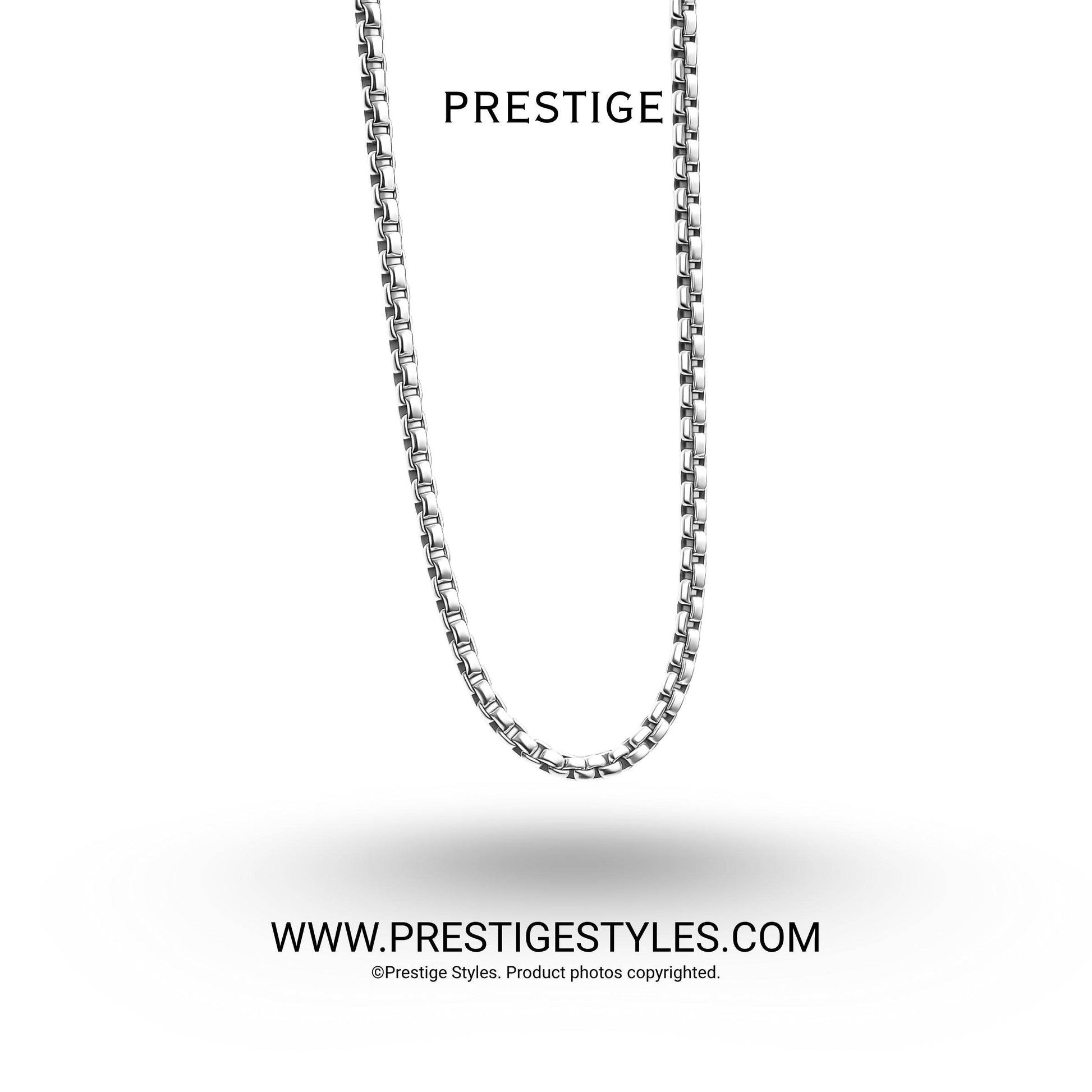 Classic Silver Chain - Prestige Styles