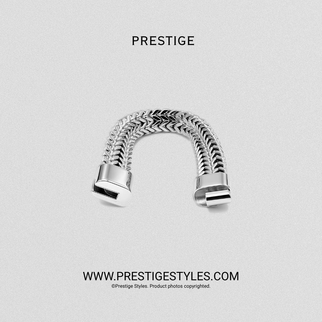 Retro Link Titanium Bracelet