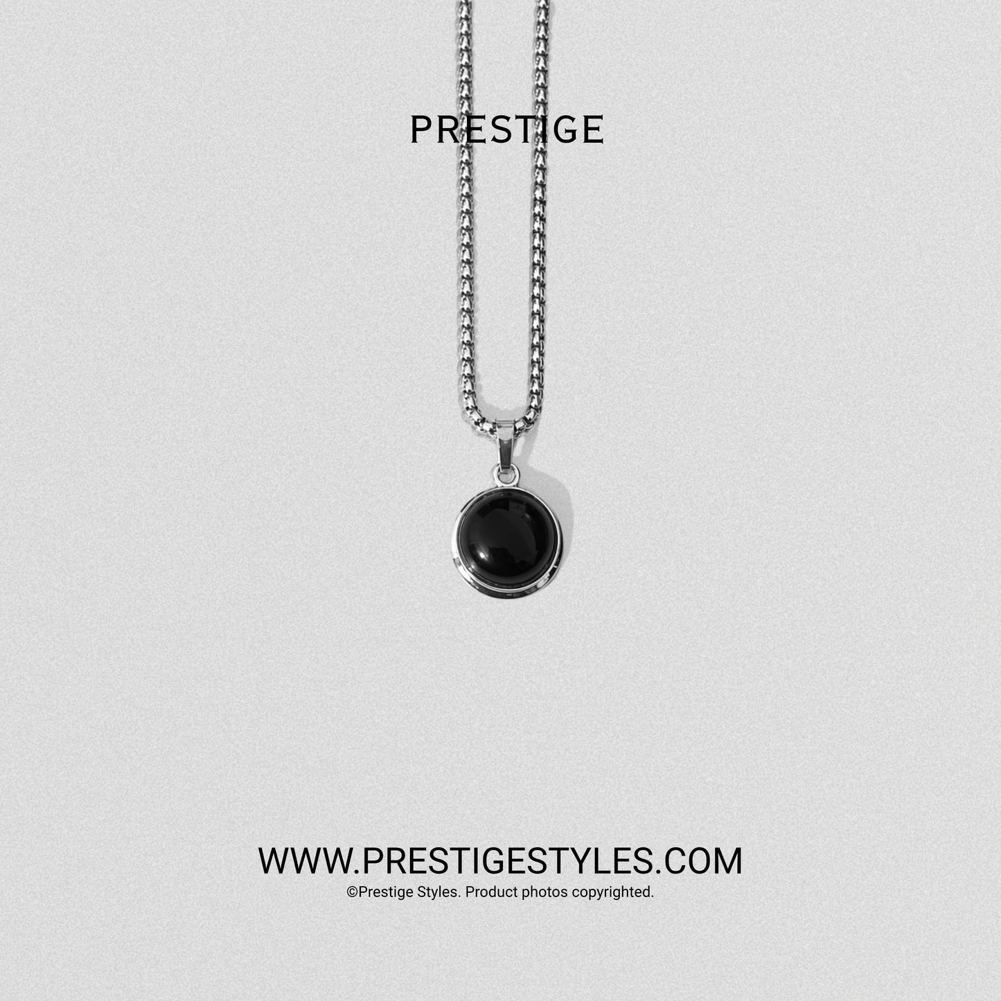 Hadestone Pendant With Chain