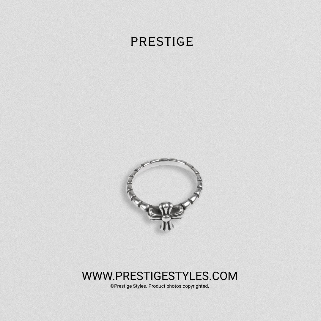 Devout Cross Band Ring