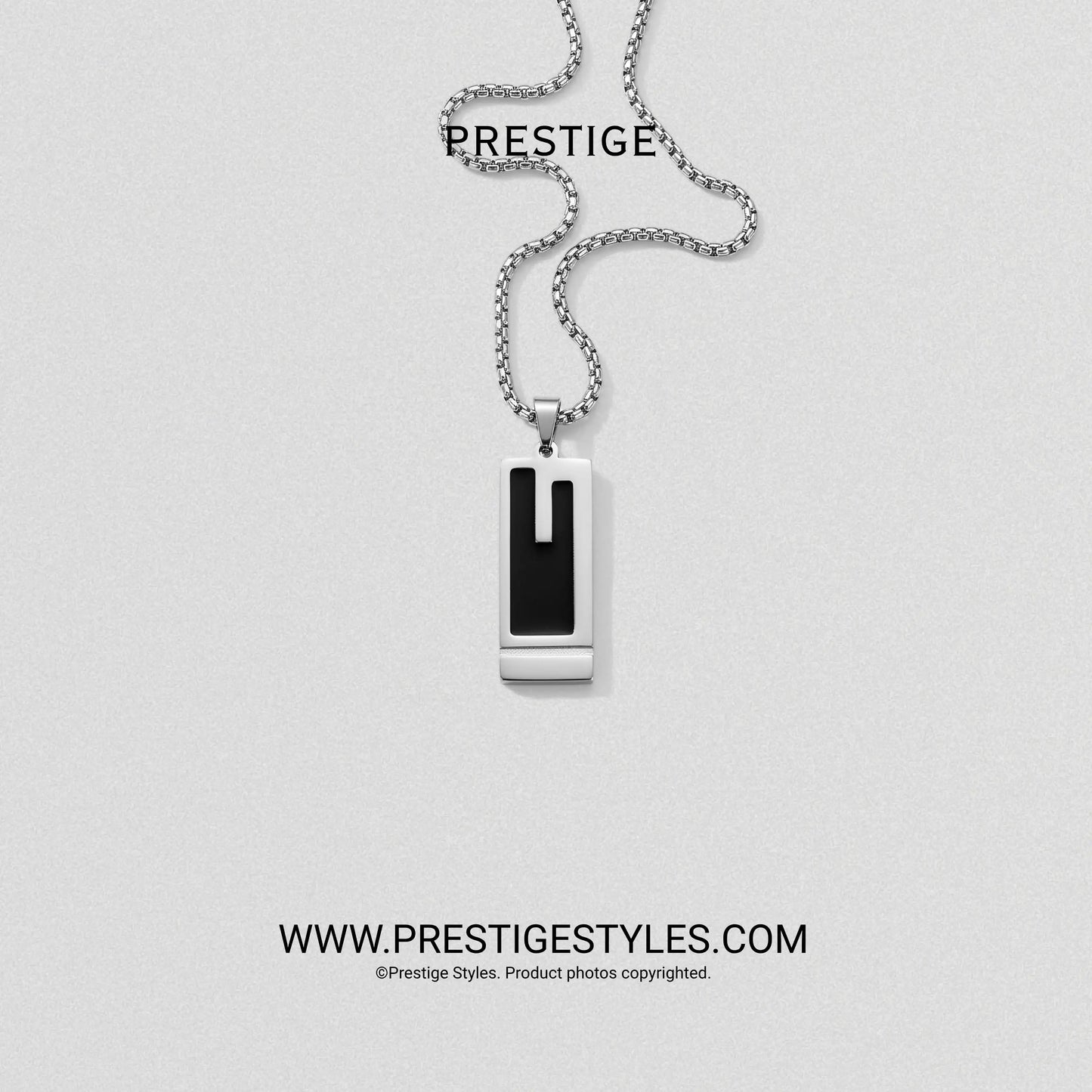 Monolith Pendant with Chain