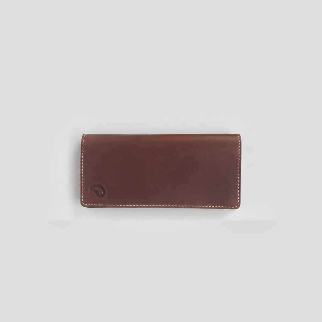 The Ledger Long Wallet | Full Grain Leather | Oil Tanned