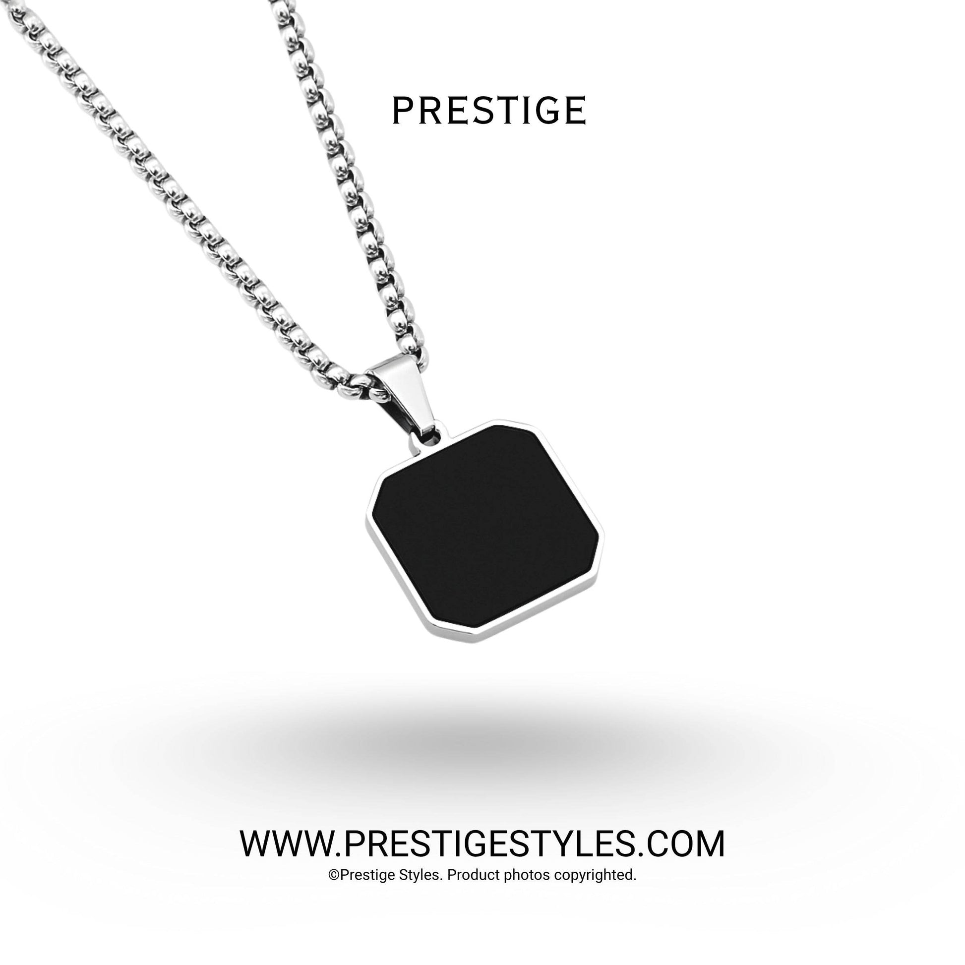 Phantom Pendant with chain (Silver) - Prestige Styles