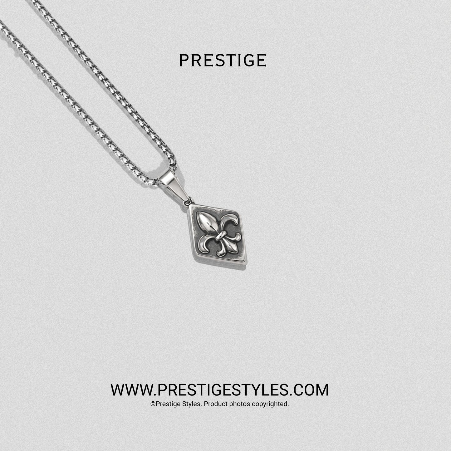 Stefáni Silver Pendant With Chain