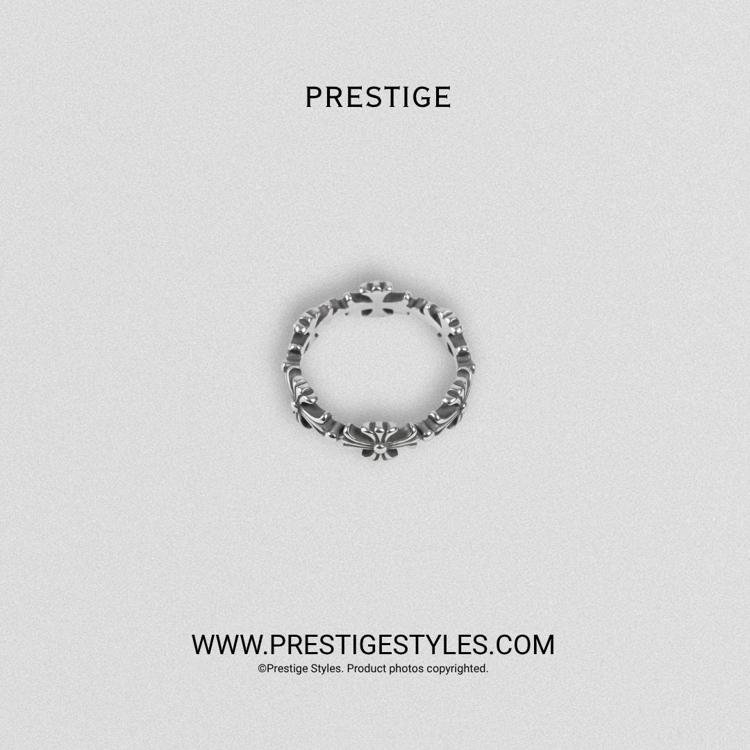 Crusade Cross Band Ring