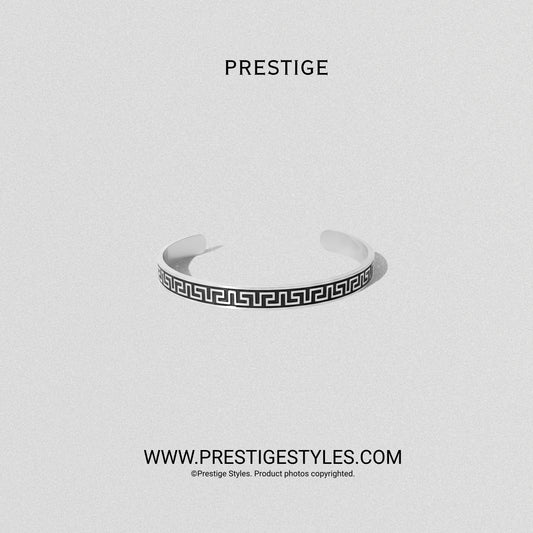 Steel Infinity Link Bracelet