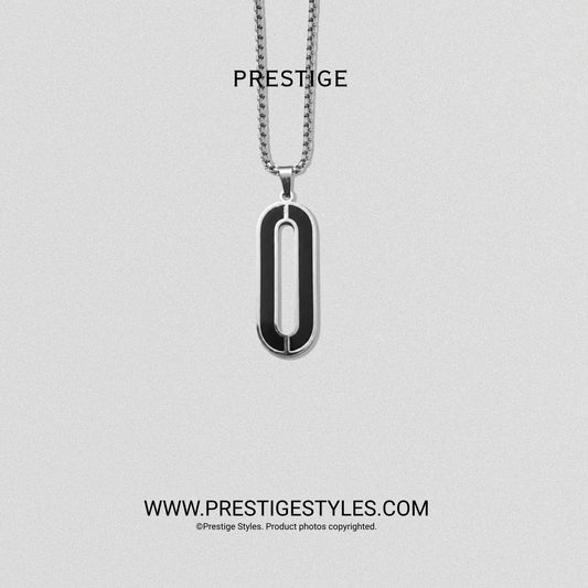 Silver Shadowline Pendant With Chain
