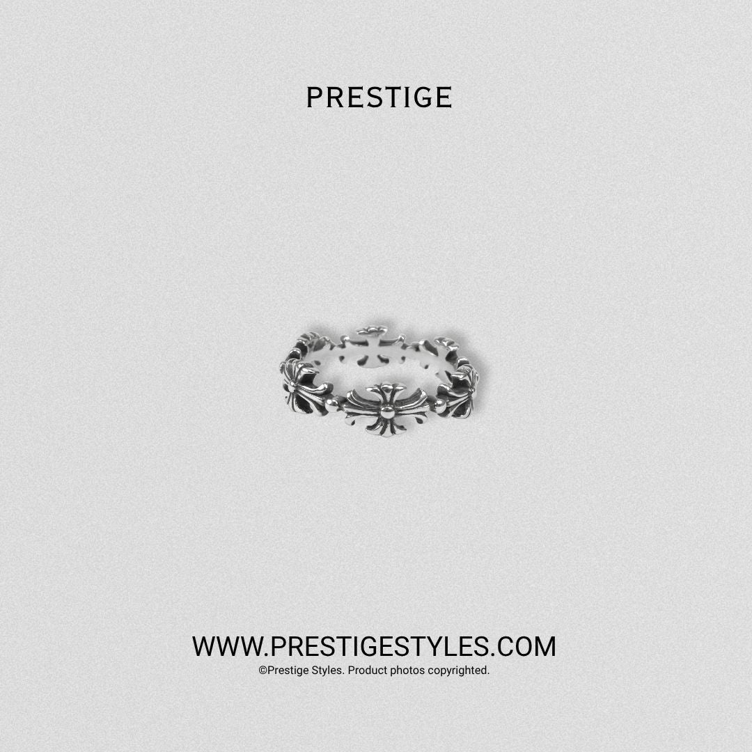 Crusade Cross Band Ring